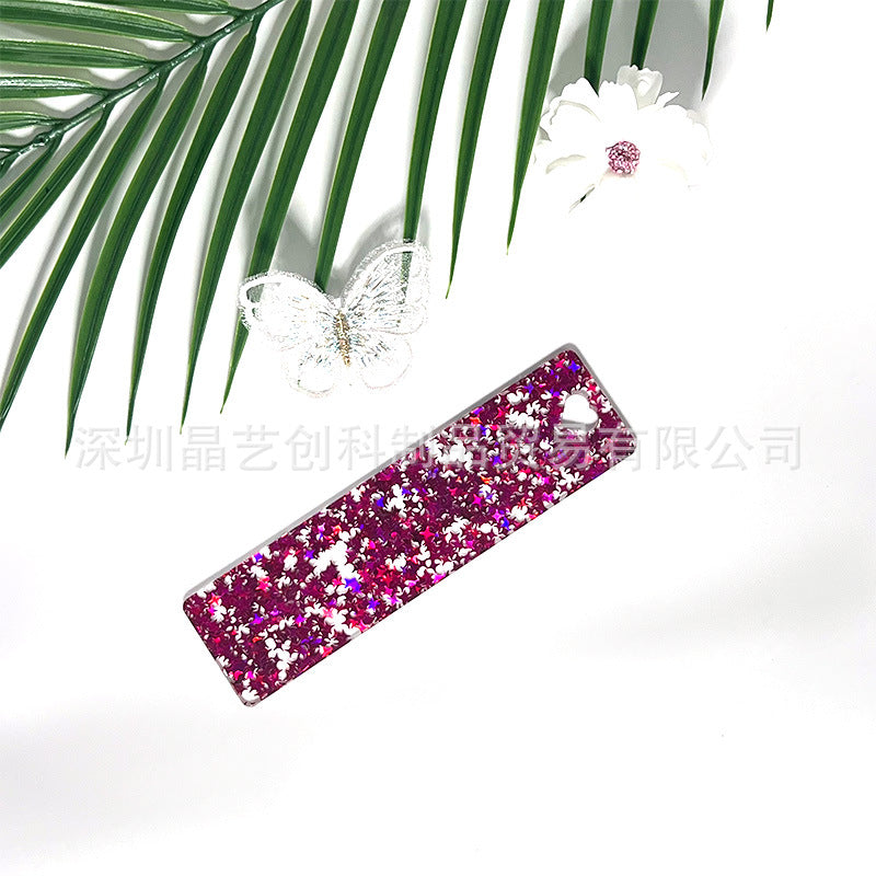 Wholesale 10pcs/pack star series acrylic bookmark DIY pendant ornaments